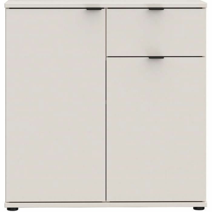 Aucune Ganymede Aparador de 2 Puertas y 1 Cajón - Arena