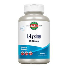 KAL L-Lysine 1000Mg 100 Comp. Aminoácido Esencial
