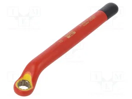 BAHCO Llave de anillo aislada de 12 mm para trabajos eléctricos