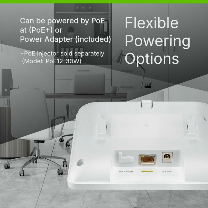 Zyxel NWA90BEPRO Punto de Acceso WiFi 7 BE6500 Blanco Zyxel NWA90BEPRO Punto de Acceso WiFi 7 BE6500 Blanco