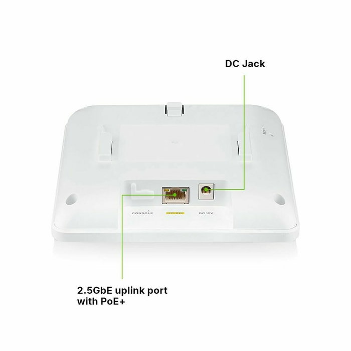 Zyxel NWA90BEPRO Punto de Acceso WiFi 7 BE6500 Blanco Zyxel NWA90BEPRO Punto de Acceso WiFi 7 BE6500 Blanco