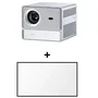 Wanbo DaVinci 1 Pro Proyector Portátil 600 Lúmenes Full HD WiFi Plata