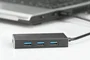Digitus Hub USB 3.2 Gen 1 con 4 puertos y alimentación, Negro