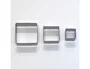 SIO-2 Cortador Metálico SIO-2 Cuadrado Set de 3 Piezas - Herramienta para Cerámica y Arcilla - Metal Resistente