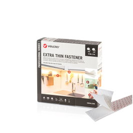 Velcro® Cinta adhesiva extrafina blanca 20 mm x 25 m
