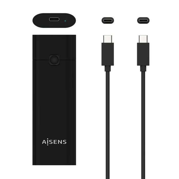Aisens Caja Externa M.2 NVMe ASM2-020B USB 3.2 Gen2 Negra