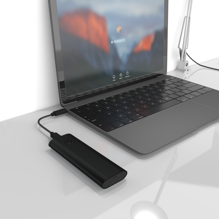 Aisens Caja Externa M.2 NVMe ASM2-020B USB 3.2 Gen2 Negra