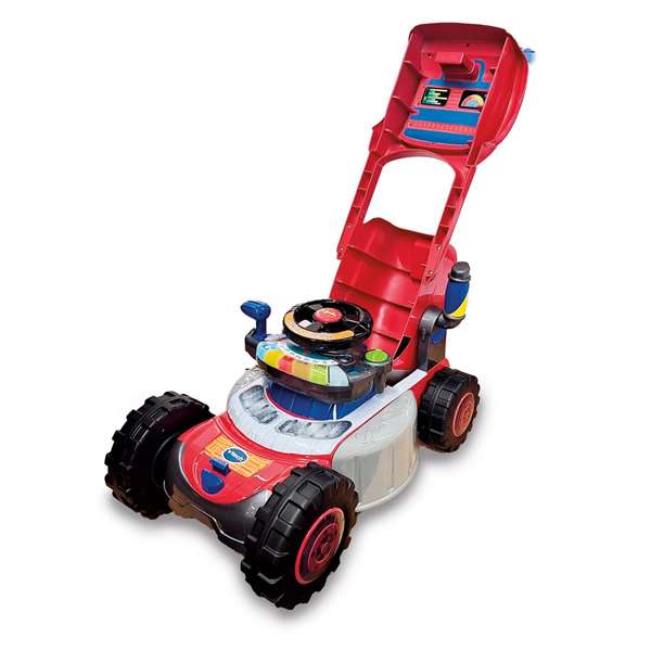 VTech Triciclo Infantil 2 en 1 Rojo Convertible en Tractor y Cortacésped con Sonidos y Luces 55x15x38 cm VTech Triciclo Infantil 2 en 1 Rojo Convertible en Tractor y Cortacésped con Sonidos y Luces 55x15x38 cm