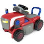 VTech Triciclo Infantil 2 en 1 Rojo Convertible en Tractor y Cortacésped con Sonidos y Luces 55x15x38 cm