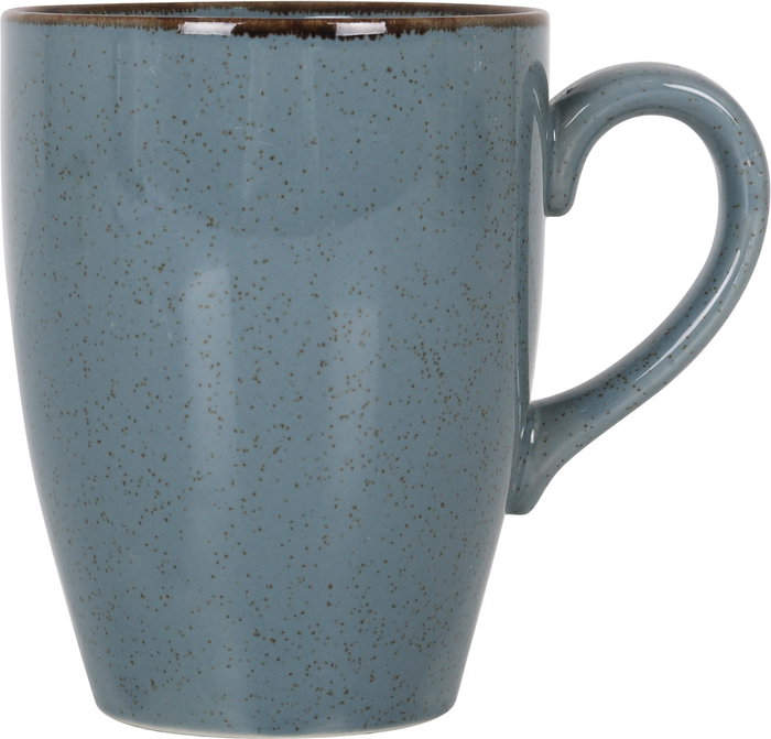 Santa Clara Taza de Cerámica Azul "Salvora", 350 cc, Colección Sta Clara (12 Unidades)