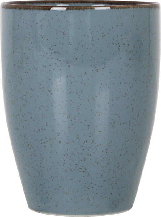 Santa Clara Taza de Cerámica Azul "Salvora", 350 cc, Colección Sta Clara (12 Unidades)