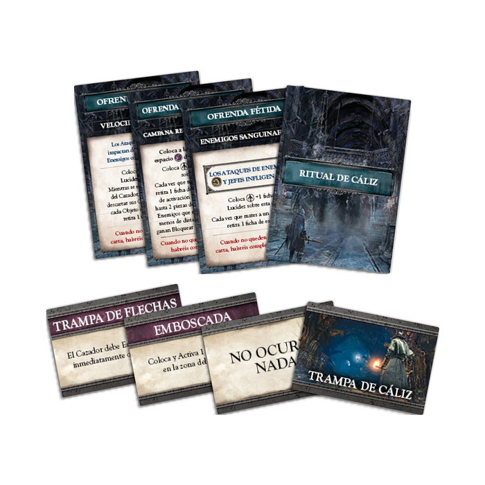 CMON EECMBG02 Bloodborne: El Juego de Tablero - La Mazmorra del Cáliz, Expansión en Español, Juego de Mesa para 1-4 Jugadores