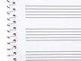 Liderpapel Bloc de música de pentagrama 3mm cuarto 20 hojas 100g/m2