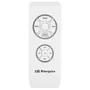Orbegozo CP 103132 - Ventilador de techo con luz LED, 132 cm, 3 velocidades, 3 aspas, 60 W, temporizador y mando a distancia, blanco