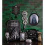 WIDDOP & CO Mochila Harry Potter Reliquias de la Muerte Dark Arts - Tela de alta calidad con adornos auténticos