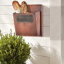 Hermia GLV0525 Cesta de Panera Galvanizada Cobre 27 x 17 x 34 cm