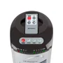 Orbegozo TWM 0975 Ventilador de Torre Oscilante, Negro/Acero Inoxidable, 45W, 3 Velocidades, Mando a Distancia, Temporizador 4h, 77 cm Alto