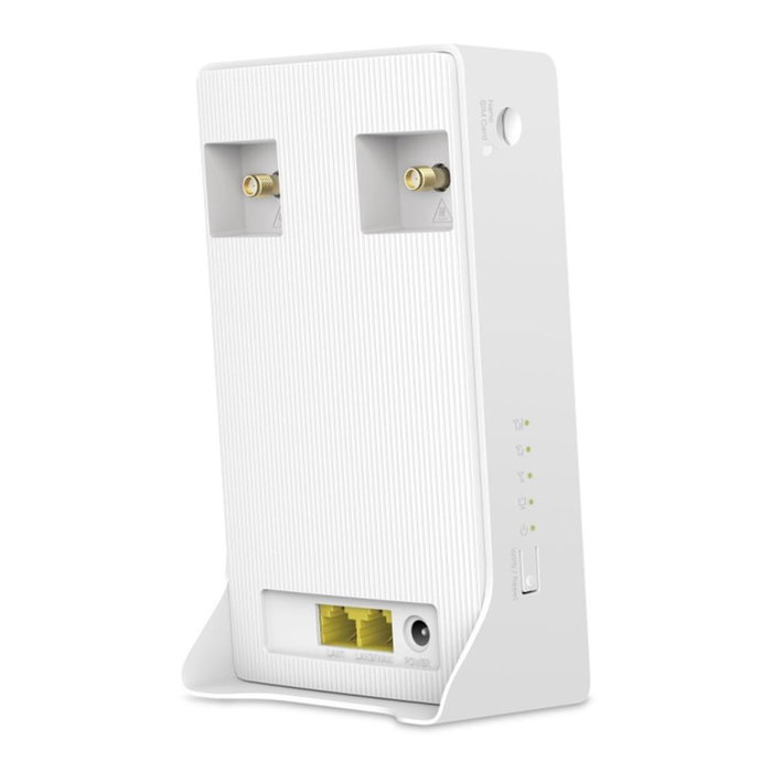 Mercusys Router 4G LTE MB130 AC1200 Dual Band WiFi, hasta 32 dispositivos, color Blanco