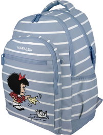GRAFOPLAS DISEÑO Mochila Rubber Mafalda Boat 33x46x22,5cm