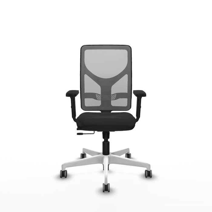 PIQUERAS Y CRESPO Silla de oficina Motilla Sincro/Traslack Negro/Gris