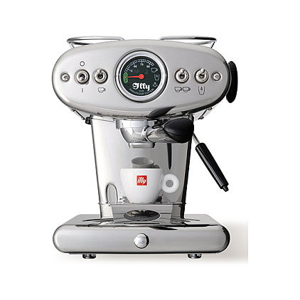 Illy X1 Anniversary Máquina espresso para café molido y pads E.S.E. (Acero inoxidable) Illy X1 Anniversary Máquina espresso para café molido y pads E.S.E. (Acero inoxidable)
