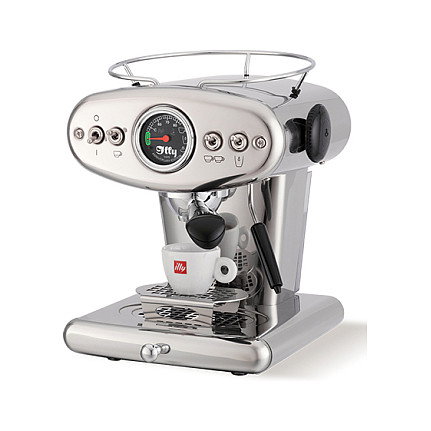 Illy X1 Anniversary Máquina espresso para café molido y pads E.S.E. (Acero inoxidable) Illy X1 Anniversary Máquina espresso para café molido y pads E.S.E. (Acero inoxidable)