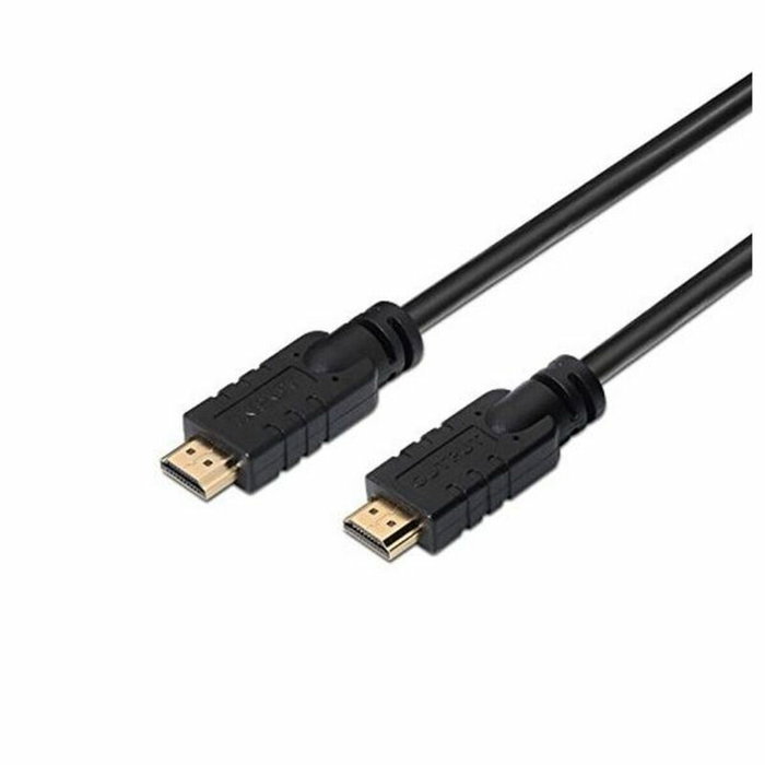 Nanocable Cable HDMI v1.4 con Repetidor, 25m, Negro