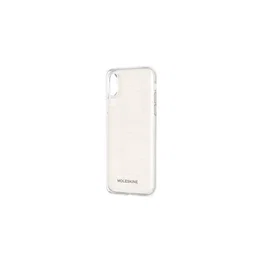 Moleskine Funda transparente TPU para iPhone XR con 4 plantillas de papel personalizables a rayas, puntos, cuadros y mapamundi
