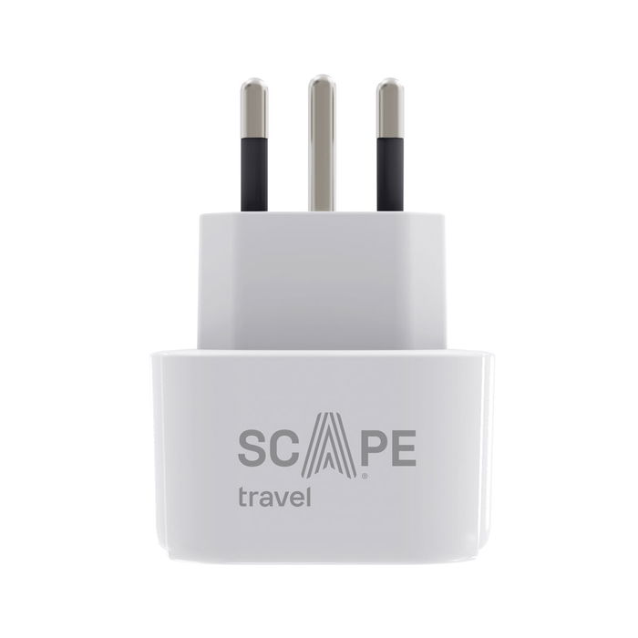 Scape Travel Enchufe Schuko a Italia