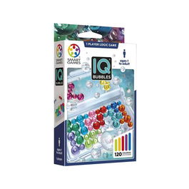 Smart Games Juego De Ingenio IQ Bubbles SG493, Juego de Mesa de Lógica con 120 Desafíos para Niños +7 Años