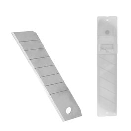 WOLFPACK LINEA PROFESIONAL Hoja Cutter 25 mm (Estuche de 10 Piezas) Acero SK5