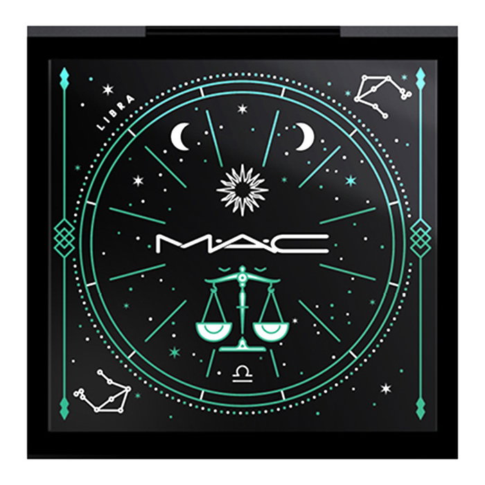 MAC Pro Colour Libra Paleta de maquillaje de plástico vacía con 4 ranuras MAC Pro Colour Libra Paleta de maquillaje de plástico vacía con 4 ranuras