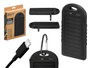 ARGON BATERIA PORTATIL SOLAR con 5000mAh y USB C