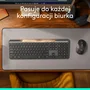 Logitech Teclado Inalámbrico Signature Slim Solar+ Grafito Diseño Polaco