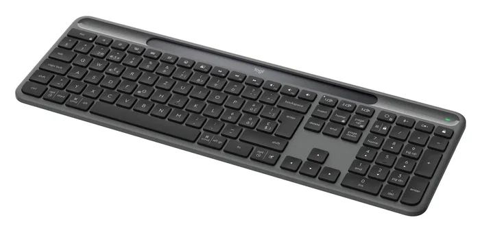Logitech Teclado Inalámbrico Signature Slim Solar+ Grafito Diseño Polaco Logitech Teclado Inalámbrico Signature Slim Solar+ Grafito Diseño Polaco