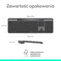 Logitech Teclado Inalámbrico Signature Slim Solar+ Grafito Diseño Polaco