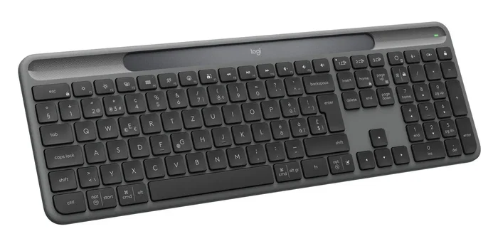 Logitech Teclado Inalámbrico Signature Slim Solar+ Grafito Diseño Polaco Logitech Teclado Inalámbrico Signature Slim Solar+ Grafito Diseño Polaco