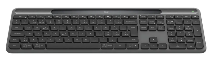 Logitech Teclado Inalámbrico Signature Slim Solar+ Grafito Diseño Polaco Logitech Teclado Inalámbrico Signature Slim Solar+ Grafito Diseño Polaco