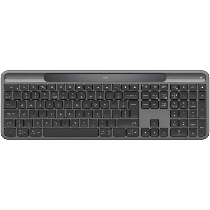 Logitech Teclado Inalámbrico Signature Slim Solar+ Grafito Diseño Polaco Logitech Teclado Inalámbrico Signature Slim Solar+ Grafito Diseño Polaco