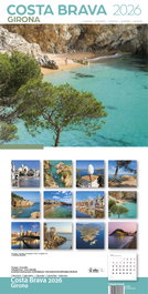 TRIANGLE POSTALS Calendario de pared 2026 Costa Brava 30x30 cm