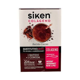 Siken Colágeno Batido Cacao 6 Sobres