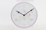 DKD Home Decor Reloj de Pared Conejo Rosa y Azul