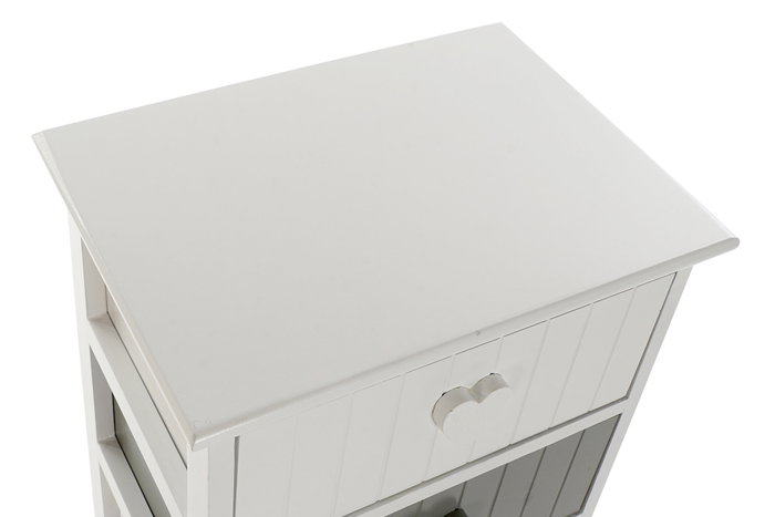 DKD Home Decor Cajonera Blanco Gris 5 Cajones 29 x 90 x 40 cm DKD Home Decor Cajonera Blanco Gris 5 Cajones 29 x 90 x 40 cm