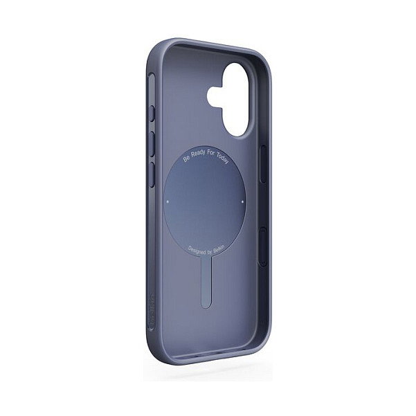 Belkin MSA038hqNY SheerForce Funda Magnética y Resistente para iPhone 17, Protección Contra Caídas de 4 m, Carga Inalámbrica, Color Marina