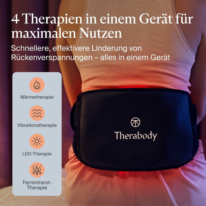 Therabody ThermaBack FG Manta de Calor EU/UK Negro