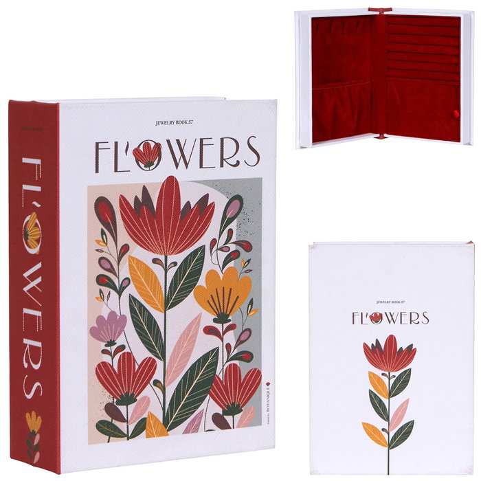 Home Deco Factory CAJA-LIBRO JOYERO HERITAGE