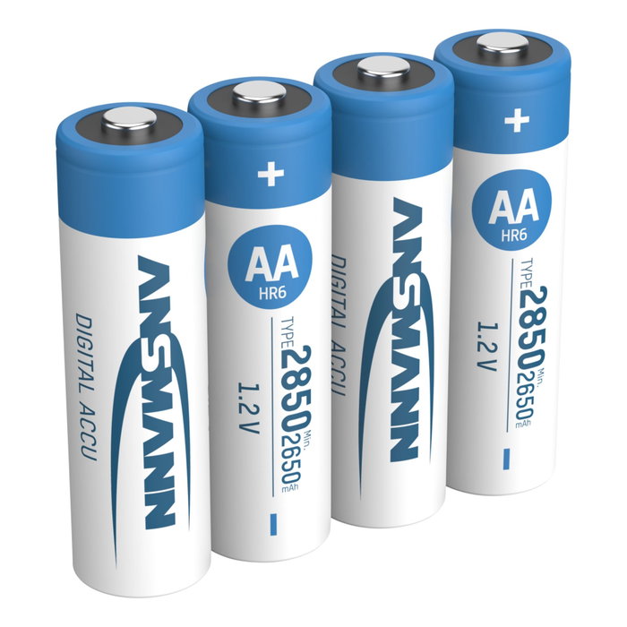 Ansmann Pilas Recargables NiMH Mignon AA 2650 mAh DIGITAL Ansmann Pilas Recargables NiMH Mignon AA 2650 mAh DIGITAL