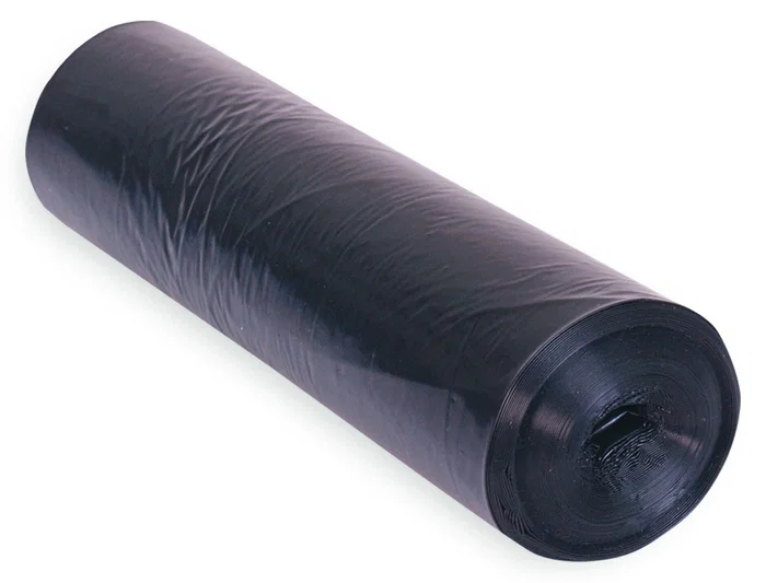 Blanca Bolsas de Basura Domésticas Negras 54x60 cm Galga 100 - Rollo de 25 Unidades - Material 100% Reciclado