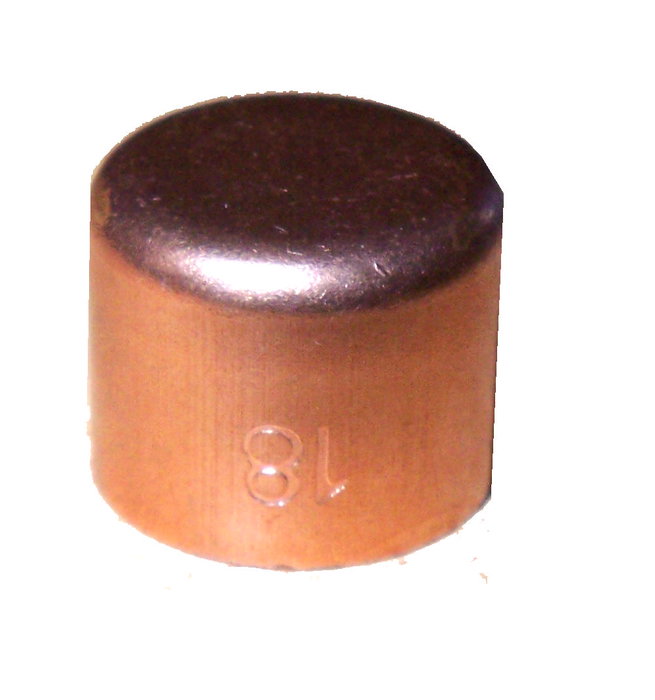 Tapón de cobre con cabeza de 22 Tapón de cobre con cabeza de 22