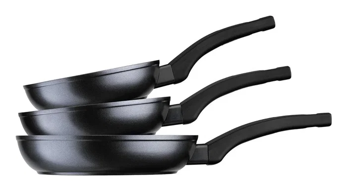 Monix Pack de 3 sartenes de aluminio forjado 18, 22 y 26 cm Monix Pack de 3 sartenes de aluminio forjado 18, 22 y 26 cm